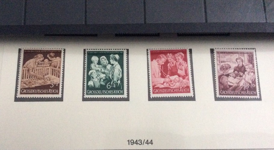 DR Germany 1944 Mother &child Organisation unmounted Mint