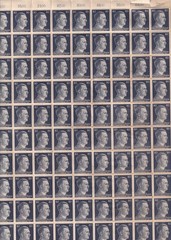 Stamp Germany Mi 798 Sc 523 Sheet 1941 WWII Fascism War Era Hitler German MNG