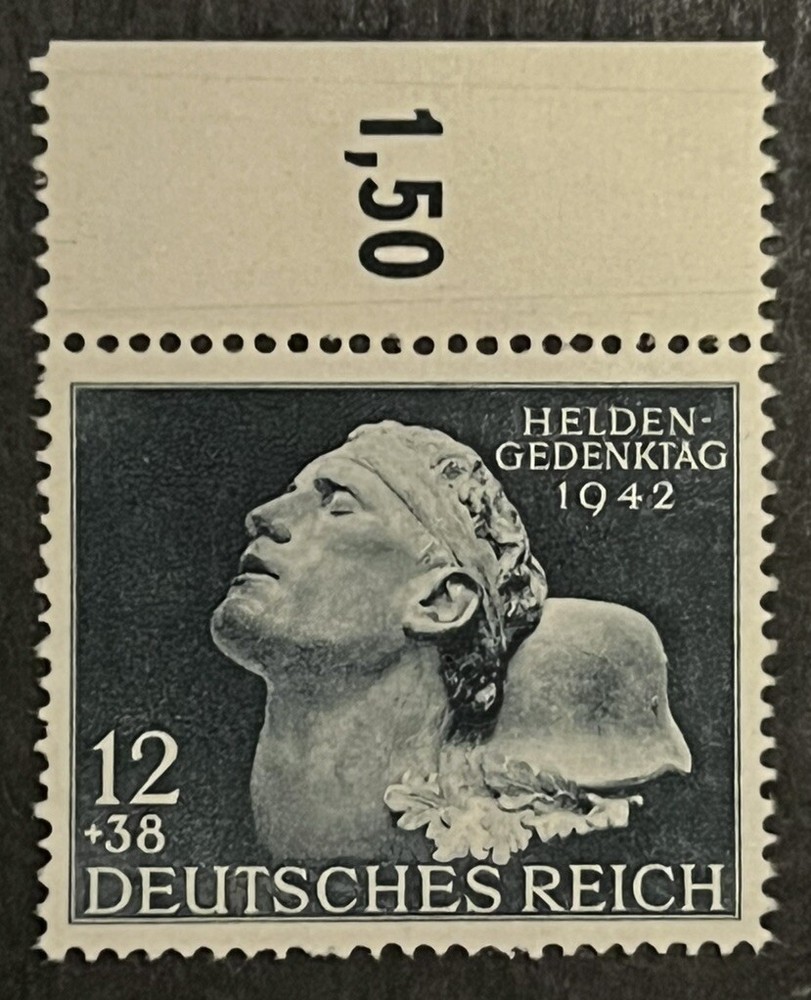 Travelstamps: 1942 Germany Semi-Postal Stamps Scott# B202 Soldier Mint MNH OG