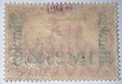 Travelstamps: Germany Offices in Morocco Stamps 1 Pes. 25c OP Mint Og Hinged