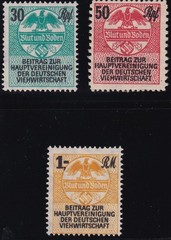 Stamp Germany Revenue WWII 3rd Reich Butcher Farmers Organization MNG