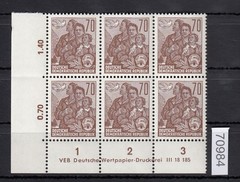 GDR 1957, Mi.-No.: 585 B ** DV