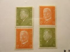 GERMANY Zusammendrucke Michel S46, S48, MINT LIGHTLY HINGED Lot26 Cat €72