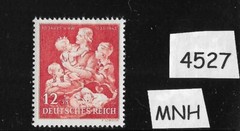 MNH WWII Germany stamp / Third Reich / 1943 Winter Relief for Mother & Children