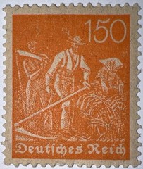 Travelstamps: 1922 Germany DR Deutsches Reich 150pf Stamp Scott #175 MNH OG