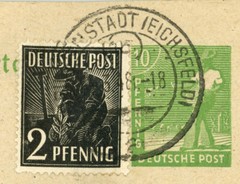 GERMANY Event Cancels Deutsche Postal Card Stationery Cover Stamp Collection