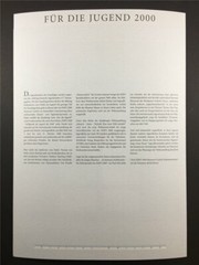 GERMAN POST ART-EDITION 2000/20 2117/2122 EXPO HANNOVER KUNST ART