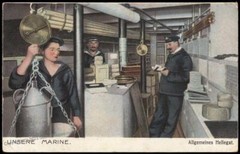 Germany WWI 1918 Navy SMS Posen MSP53 Feldpost Patriotic Cover 75480