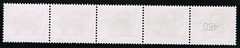 Germany Scott 1841,4,6,7,9 (5) coil strips of 5 MNH