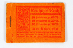 1920 Deutsches Reich German Empire Stamp Booklets Stamps 142, 143 & 139 Mint