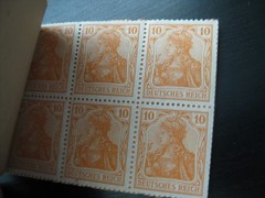 DEUTSCHES REICH Mi. #MH 14.1 A scarce mint MNH stamp booklet! CV $300.00