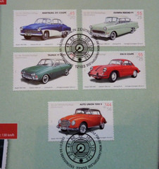 Bund Commemorative Sheet Set No. 2289-2293 + 2362-2366 2x 6/2002+5/2003