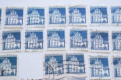 75- Wittenberg Castle 1964/69 1 Deutsche Mark West Germany Used Postage Stamps