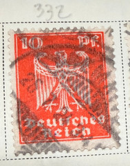 Germany Lot of 19 Stamps – 1924-28 (Scott Catalog 330-349) – RARE ITEMS in LOT!