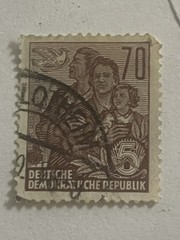 Two Germany DDR stamps Extremely Rare
