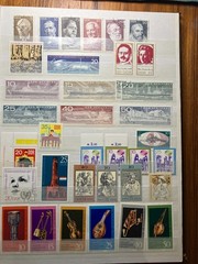 6 Pages East Germany DDR Stamps 1949-1989 Lighthou1se Album Used Mint Few Covers