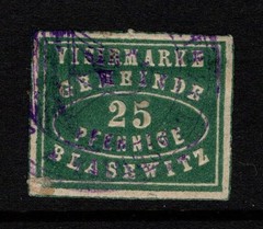 Germany Early 1900s Blasewitz 25p Local Revenue Used – S56587