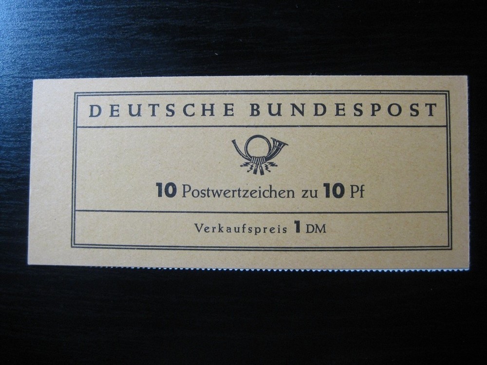 GERMANY Mi. #MH 7aI scarce mint MNH stamp booklet! CV $42.00