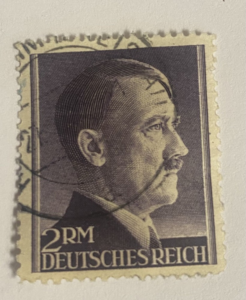 Adolph Hitler Third Reich ,1942-1944, Used – 2RM