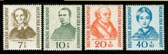 Germany B344-47 MNH OG 1955 Famous People Full Set (See Description) Scv $30.