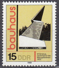 DDR #Mi2510 MH 1980 Bauhaus Buildings Weimar [2103]