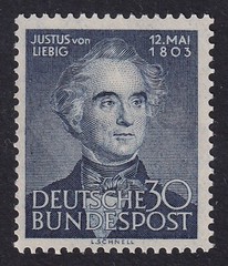 WEST GERMANY 1953 von Liebig 30pf Deep Blue SG 1092 MNH/** (CV £55)