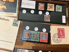 german stamps and postal history 1800s states on Reich mint and used *a551