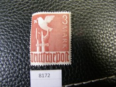 8172) One: 3 Mark Germany Deutche Post Allied Occupation “Peace Dove“