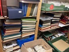 10 KG kilo box all with stamps from various period/areas of GERMANY only !!!!!