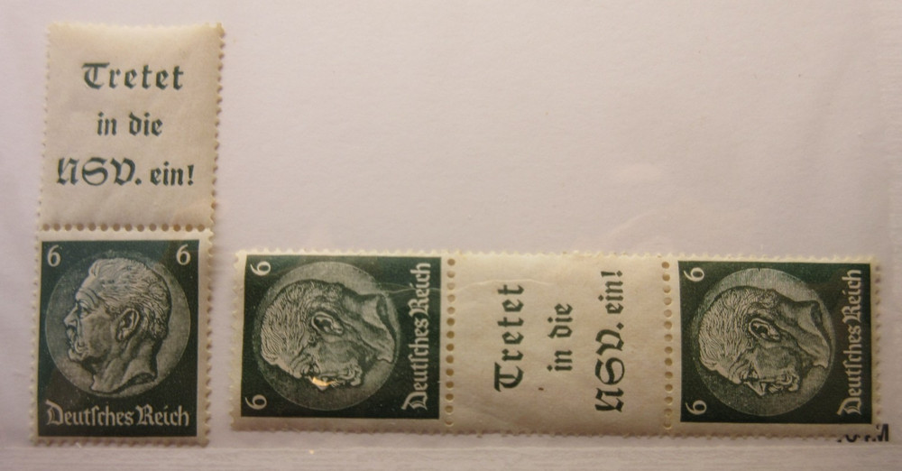GERMANY Zusammendrucke Michel: S191, S194, MINT LIGHTLY HINGED Lot32 Cat €5.40