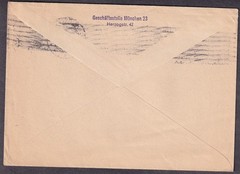 Germany 1954 cover Bayerischer briefmarkenhandler Munchen to Kitzbuhel Osterr