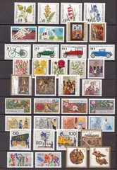 USA0056) Germany Berlin 63 complete sets/issues MNH semi-postal, see 6 pictures