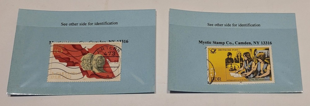 Germany – DDR : Cat. #2260 and #2261 – Canceled to Order – See Description