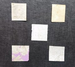 Austrian Mercury Newspaper Stamps – Mixed Group of 5 (1850s–1860s Printings)