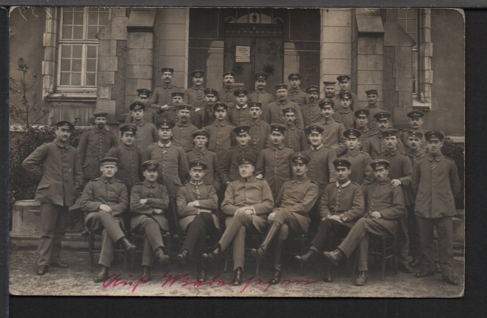 ✔️ GERMANY REICH WWI SOLDIERS EXCELLENT RARE AGED MILITARY POSTCARD