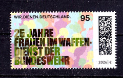 Germany 2026 New Issues June Briefmarken Women Bundeswehr Service 3793