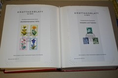 Album of 96 German Ersttagblatt ETB First Day Covers from 1975 to 1982