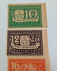 Post WWII, Soviet Occupation zone of Germany, Lubbenau, 1946, MNH Set of 4