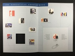 GERMAN POST ART-EDITION 2000/41 2155 ARNOLD BODE DOCUMENTA ART