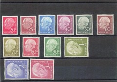 GERMANY 1949-1953 MNH 665-721, B309-B337 ALL THE GOOD STUFF (NO POSTHORN)