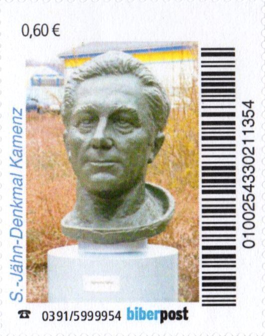 Biberpost: 80th Birthday Of Sigmund Jähn, Monument In Kamenz, Set, Mint