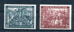 GERMANY SOVIET OCCUPATION ZONE 1949 10NB12-10NB13 LEIPZIG FAIR SET PERFECT MNH