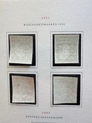 Germany 1951 Stamps +Semi-Postal Celebrities #B320-23 +MNH OG +Authentic +UPU