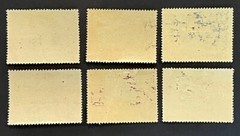 Travelstamps: 1943 Germany Stamps Sc# B231-B236 Hitler 54th Birthday Set MOGH