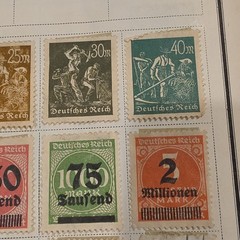 Germany Bund etc vf used MH MNH collections in High CAT
