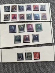 German Schwarzenberg Local Post Set – Mint Hinged Scares Overprint Soviet Union