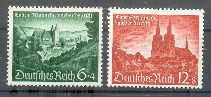 DR-3.Reich 748/9 748-749 Eupen&malmedy MNH Mint (y69499