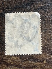 Germany Reich German Eagle 1924 20 pf Blue German Used Actual Stamp TKS1053*