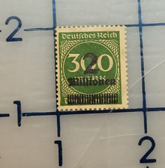 GERMANY ~ Deutrches Reich ~ 2 Saufend/300 Mark ~ Cancelled/Posted ~ c.1923 -01