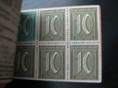 DEUTSCHES REICH Mi. #MH 15 B scarce mint MNH stamp booklet! CV $1,150.00